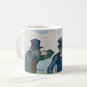 Vincent van Gogh - De drinkers, naar Daumier Koffiemok