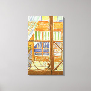 Vincent van Gogh - De etalage van een varkensslage Canvas Afdruk