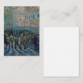 Vincent van Gogh - De gevangenenkamer Notitiekaartje (Voorkant / Achterkant)