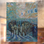 Vincent van Gogh - De gevangenenkamer Raamsticker (Vel 2)