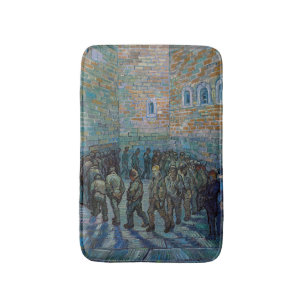 Vincent van Gogh - De gevangenis binnenplaats Badmat