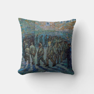 Vincent van Gogh - De gevangenis binnenplaats Kussen