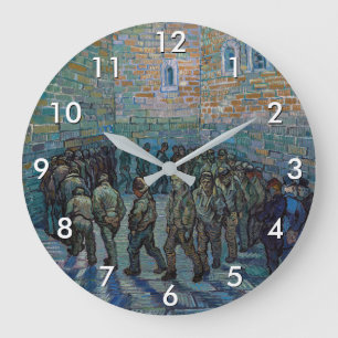 Vincent van Gogh - De gevangenisbinnenplaats Grote Klok