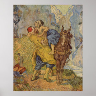Vincent van Gogh De goede Samaritaanse schilderkun Poster