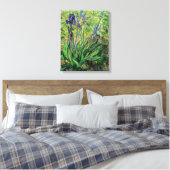 Vincent Van Gogh - de Iris Natuur Lover Fine Art Canvas Afdruk (Insitu (Slaapkamer))