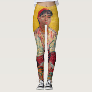 Vincent Van Gogh - de Italiaanse vrouw Leggings