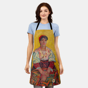 Vincent Van Gogh - de Italiaanse vrouw Schort