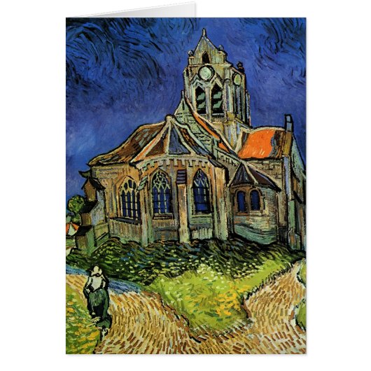 Vincent van Gogh - De kerk in Auvers (Voorkant)