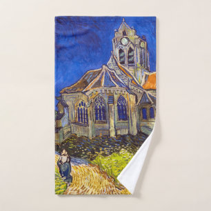 Vincent van Gogh - De kerk in Auvers Bad Handdoek