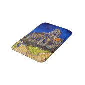 Vincent van Gogh - De kerk in Auvers Badmat (Gekanteld)