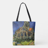 Vincent van Gogh - De kerk in Auvers Draagtas (Achterkant)