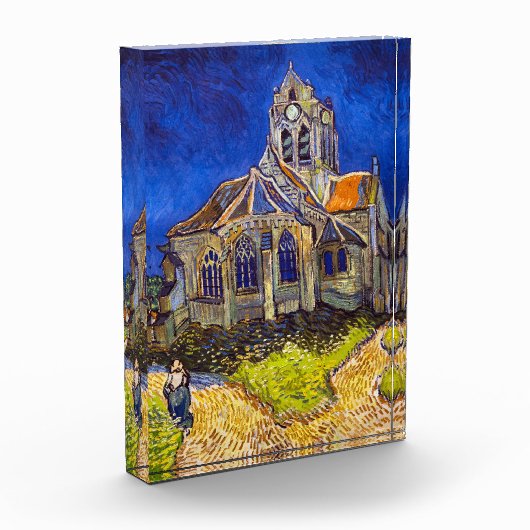 Vincent van Gogh - De kerk in Auvers Fotoblokken (Links)