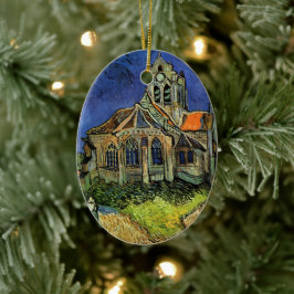 Vincent van Gogh - De kerk in Auvers Keramisch Ornament