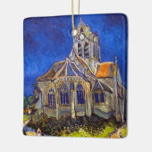 Vincent van Gogh - De kerk in Auvers Keramisch Ornament (Links)