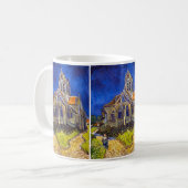 Vincent van Gogh - De kerk in Auvers Koffiemok (Voorkant links)