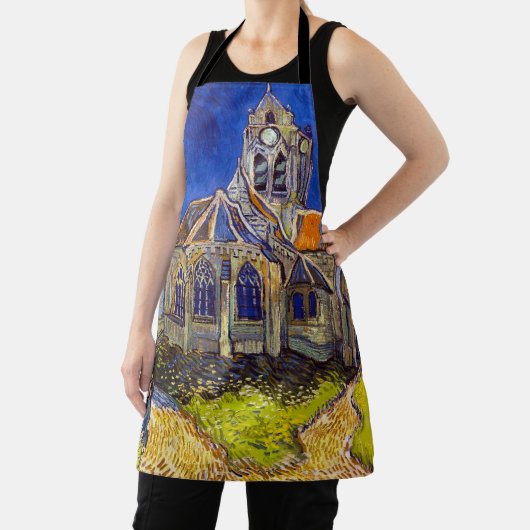 Vincent van Gogh - De kerk in Auvers Schort (Insitu)