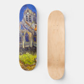 Vincent van Gogh - De kerk in Auvers Skateboard (Voorkant)
