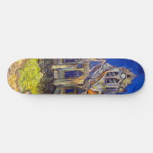 Vincent van Gogh - De kerk in Auvers Skateboard (Horizontaal)