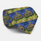 Vincent van Gogh - De kerk in Auvers Stropdas (Opgerold)