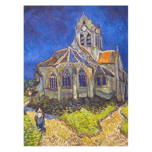Vincent van Gogh - De kerk in Auvers Tafelkleed