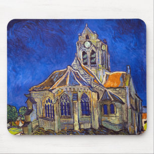 Vincent van Gogh - De kerk te Auvers Muismat