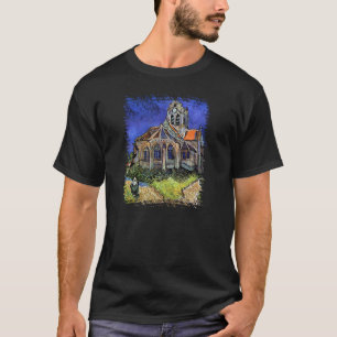 Vincent Van Gogh - De Kerk te Auvers T-shirt