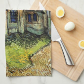 Vincent van Gogh - De kerk te Auvers Theedoek (Quarter Fold)