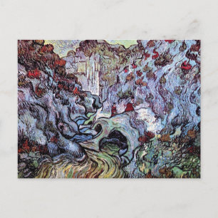 Vincent Van Gogh - De Kloof (Les Peiroulets) Briefkaart
