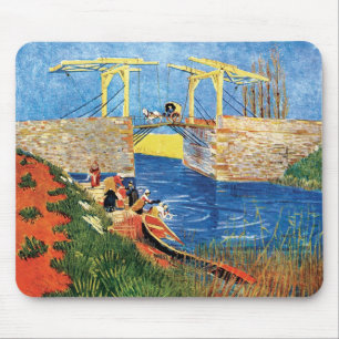 Vincent Van Gogh - De Langloisbrug bij Arles Muismat