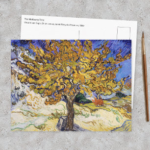 Vincent van Gogh - De Moerbeboom Briefkaart