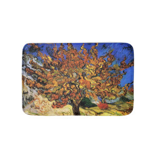 Vincent Van Gogh - De Moerbeiboom Kunstschilderij Badmat