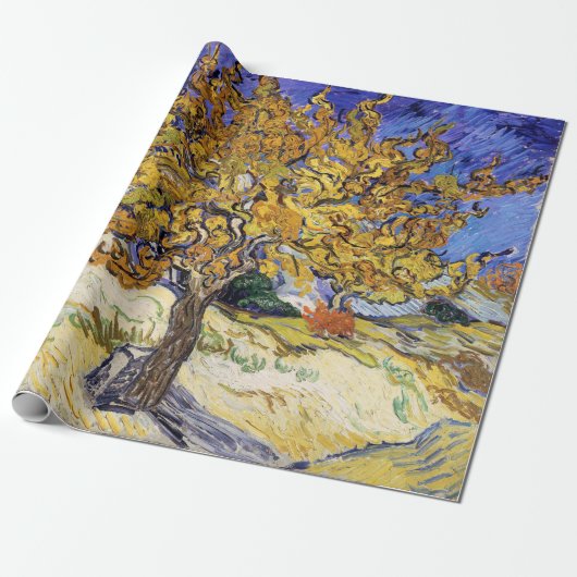 Vincent van Gogh - De Mulberry-boom Cadeaupapier (Uitgerold)