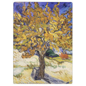 Vincent van Gogh - De Mulberry-boom Klembord (Achterkant)