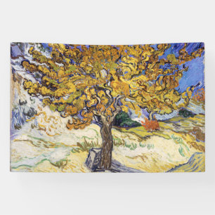 Vincent van Gogh - De Mulberry-boom Spandoek