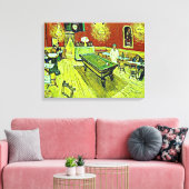 Vincent van Gogh - De Night Cafe Canvas Afdruk (Insitu (Woonkamer))