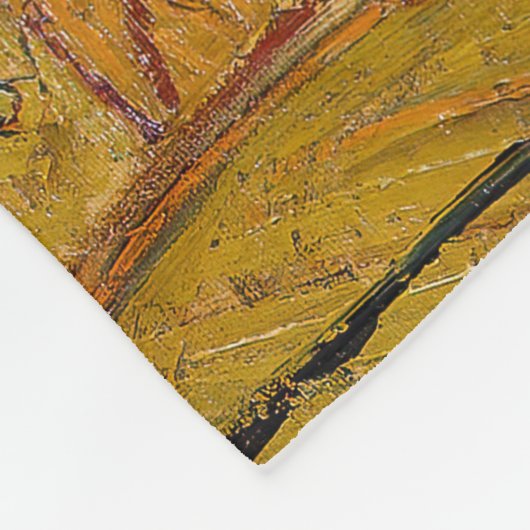Vincent van Gogh - De Night Cafe Fleece Deken (Hoek)