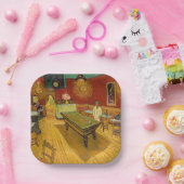 Vincent van Gogh - De Night Cafe Papieren Bordje (Feest)