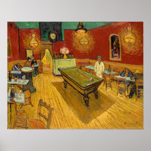 Vincent van Gogh - De Night Cafe Poster