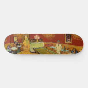 Vincent van Gogh - De Night Cafe Skateboard