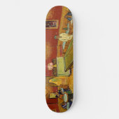 Vincent van Gogh - De Night Cafe Skateboard (Voorkant)
