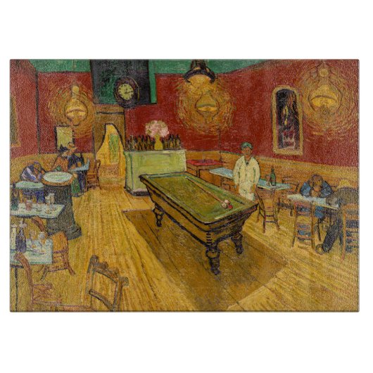Vincent van Gogh - De Night Cafe Snijplank (Voorkant)