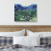 Vincent van Gogh - De Olijfbomen Canvas Afdruk (Insitu (Slaapkamer))