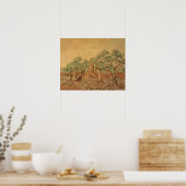 Vincent van Gogh | De olijventeelt, 1889 Poster (Keuken)