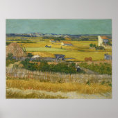 Vincent van Gogh, De oogst, De Oogst Poster (Voorkant)