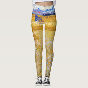 Vincent van Gogh - De Oogsters Leggings