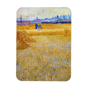 Vincent van Gogh - De Oogsters Magneet