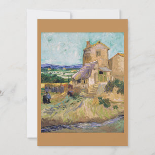 Vincent van Gogh - De oude Mill Kaart
