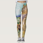 Vincent van Gogh - De oude Mill Leggings (Voorkant)