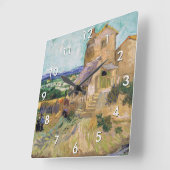 Vincent van Gogh - De oude Mill Vierkante Klok (Hoek)