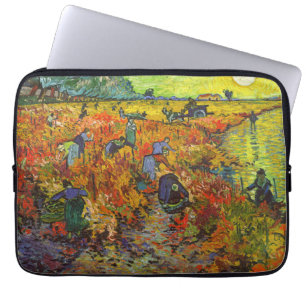 Vincent van Gogh - De Rode Vineyard Laptop Sleeve